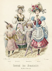 Journal des Demoiselles 1899 N°5188 Crispin, Hollandaise, Berger Watteau, Bergère, Deferneville, B.C.