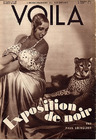 Exposition de noir, 1933 - Josephine Baker and Chiquita Photo Teddy Piaz
