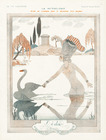 George Barbier 1924 Lêda Swan, Nude