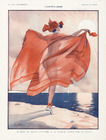 Léo Fontan 1923 Contre-Jour, Nude Bathing Beauty
