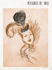 Caroline Reboux 1946 Panaches du soir, René Gruau