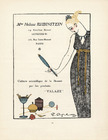 Helena Rubinstein (Cosmetics) 1921 "Valaze" Gazette du Bon Ton