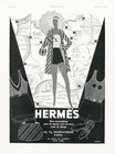Hermès (Swimwear) 1930 Reynaldo Luza, Parasol, Sandals (L)