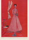 Schiaparelli 1937 Christian Bérard, Evening Gown, Padova Boots, Bianchini Férier (Fabric)