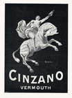 Cinzano 1921 Cappiello, Zebra