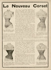 Claverie (Corsetmaker) 1901 Le Nouveau Corset
