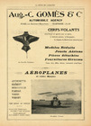 Aug. Gomès & Cie 1910 La Chouette Parisienne (Cerfs-Volants) Farman (Aéroplane) Kites, air toys
