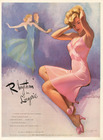 Rhythm (Lingerie) 1944 Nightgown, Pin-Up, Bradshaw Crandell
