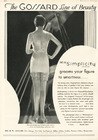 Gossard (Lingerie) 1930 Corselette, Garters, Bertram Dorien Basabé Photographer