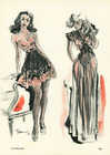 Cadolle (Lingerie) 1945 Nightgown, Brénot