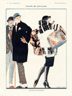 Rene Vincent 1921 "C'est Vrai, Les Jupes Allongent" Shopping Hatboxes