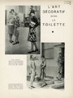 Sonia Delaunay 1928 "The Decorative art in the Fashion" Raincoats, Sweaters, Photo Diaz, A. Prevost & Cie De Lyon (fabric)