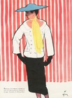 Balenciaga 1952 Suit, René Gruau