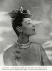 Verdura 1942 Earrings Sapphire and diamond and Gold Butterflies, Photo Erwin Blumenfeld