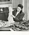 Mme Lucile Manguin 1946 Portrait, Photo Elshoud