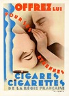 Régie Francaise (Cigarettes, Tobacco Smoking) 1930 Max Ponty