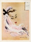 Rose Descat 1946 Feathers Hat, Guy Demachy