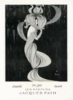 Jacques Fath (Perfumes) 1947 Iris Gris, René Gruau