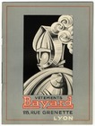 Bayard (Department Store) 1939 Catalogue 20 Pages, Armour, White Tie, Men's Clothing