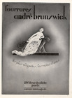 André Brunswick (Furs) 1927 Leon Ullmann