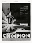 Bougie Champion 1930 Le Cercle