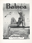 Balnéa 1945 Charles Lemmel, Swimwear, Bathing Beauty, Pin-up