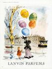 Lanvin (Perfumes) 1949 Ballons Baudruche, Balloons, Guillaume Gillet, Quai de Paris