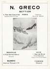 N. Greco (Shoes) 1924 Bottier