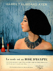 Harriet Hubbard Ayer 1960 Rose d'Egypte Lipstick, Nail polish, Perruque Alexandre