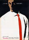 Noveltex (Men's Clothing) 1961 René Gruau