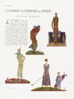La Vogue du Costume de Sports de Jane Regny, 1924 - Sports Fashion, Golf, Hunting... Georges Lepape