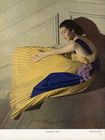 Christian Dior 1949 Evening Gown, Alla Ilchun, Harry Meerson Fashion Photography