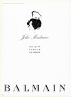 Pierre Balmain (Perfumes) 1956 Jolie Madame, Muff, René Gruau