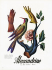 Alexandrine (Gloves) 1946 Bird