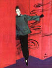 Pierre Balmain 1945 René Gruau, Fashion Illustration