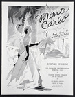 Monte Carlo 1951 Hôtel de Paris, Elegante Parisienne, Gala Sporting Club, Dory