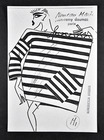Jean-Remy Daumas 1980s, Original Fashion Drawing